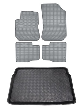 Dywaniki popiel + mata bagażnika Citroen C4 Cactus 2014-