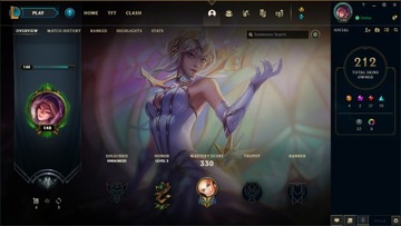 Konto League of Legends 212 skinów