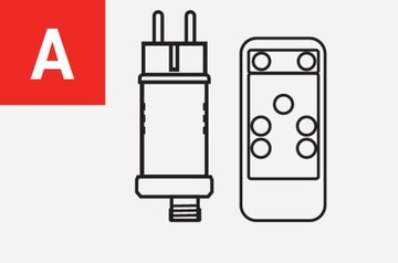 Разветвитель для елочных гирлянд, комбинированное освещение Стандарт/Профи
