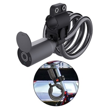 Велосипедный замок C3 с отпечатками пальцев P Line