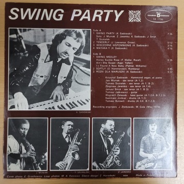 Садовский Swing Party EX SUPER 1 PRESS