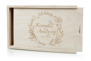 PUDEŁKO NA ZDJĘCIA ODBITKI 21x15 GRAWER