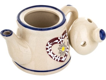 Керамический чайник АРОМАТИЧЕСКИЙ КАМИН Для воскового масла - 17,5 x 13 x 13 см