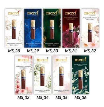 СПАСИБО гостям МЕРСИ за СВАДЬБУ - 30 ШТ.