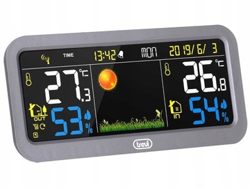 МЕТЕОСТАНЦИЯ METEO ME3P20RC ПОГОДНЫЕ ЧАСЫ