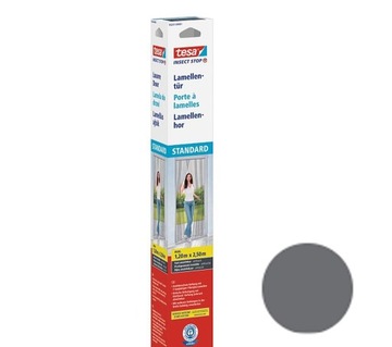 TESA STANDARD LAMELE DO DRZWI 1,2m x 2,5m CZARNE