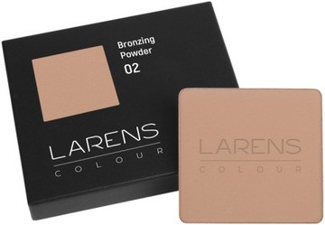 LARENS Colour Bronzing powder - Bronzer, puder brązujący kolor 02 5 g