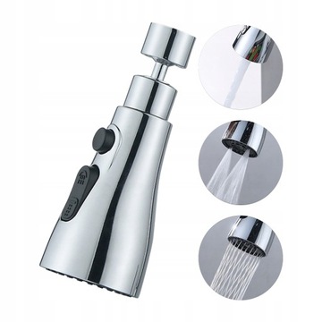 Perlator Biilaflor 3/8 chrom KRAN OBROTOWY