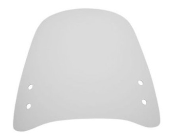 УНИВЕРСАЛЬНОЕ СТЕКЛО, ОБТЕКАТЕЛЬ, СКУТЕР, МОТОЦИКЛ, КРЕПЛЕНИЯ, КОМПЛЕКТ ROMET JUNAK