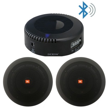 DEXON GŁOŚNIKI Z BLUETOOTH DO KUCHNI ŁAZIENKI JBL