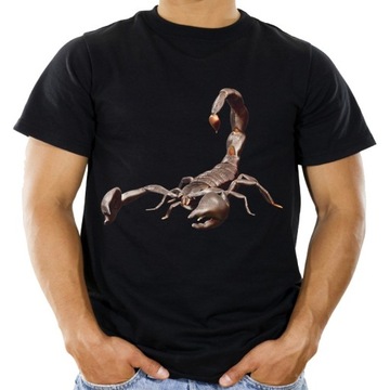 Koszulka ze skorpionem t-shirt skorpion zodiak XXL