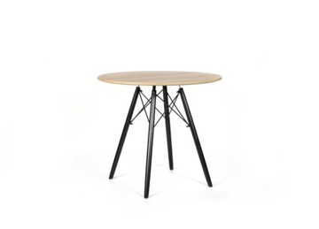 Stół Skandynawski Ontario MDF 80 cm Dąb TsInterior