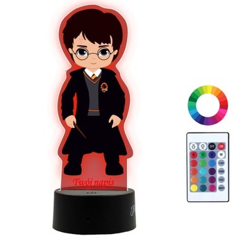 Lampka Nocna z Nadrukiem LED Harry Potter Prezent