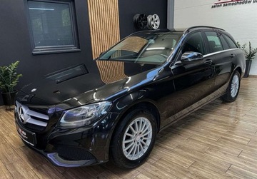 Mercedes Klasa C W205 Kombi 200 BlueTEC 136KM 2015 Mercedes-Benz Klasa C 200d MANUAL gwarancja bezwypadkowy SKORA 1.6, zdjęcie 12