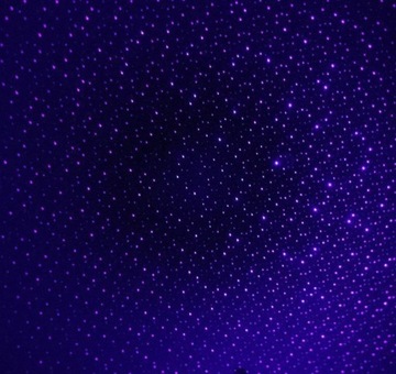 USB светодиодный автомобильный проектор STARS BLUE