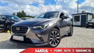 Mazda CX-3 Crossover Facelifting 2.0 Skyactiv-G 121KM 2019 Mazda CX-3 2.0BENZ manual Navi head up kamera bi xenony 2xPDC bezwypadek