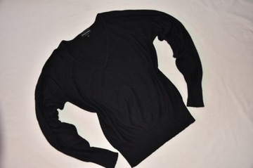 EMPORIO ARMANI - czarny sweter angora - 42