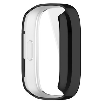 ETUI OBUDOWA 2W1 Z OSŁONĄ NA EKRAN DO XIAOMI REDMI WATCH 3 - CZARNY