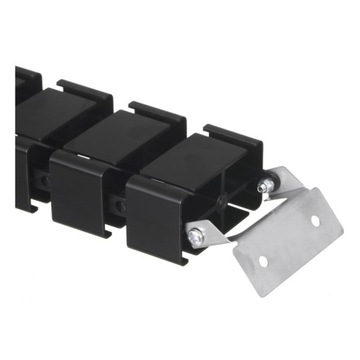 Кабельный органайзер/чехол Maclean, для стола, регулируемая длина, черный