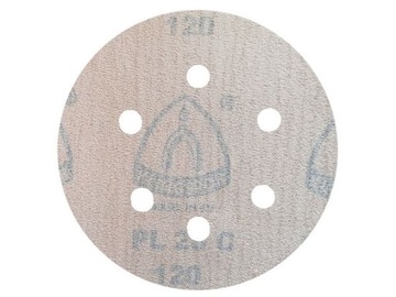 БУМАЖНЫЕ КАМНИ НА ЛИПУЧКЕ fi 150 P120 6 ОТВЕРСТИЙ 50 шт.