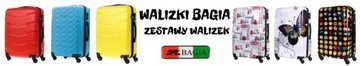 НАБОР ДОРОЖНЫЙ ЧЕМОДАН НАБОР БАГАЖНАЯ СУМКА СУМКА 3 шт. АМСТЕРДАМ