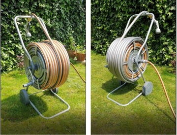 САДОВЫЙ ШЛАНГ 4-СЛОЙНЫЙ ЛУЧШИЙ ГРАФИТ 3/4 50М МЕТАЛЛ CARRY ПОЛЬША