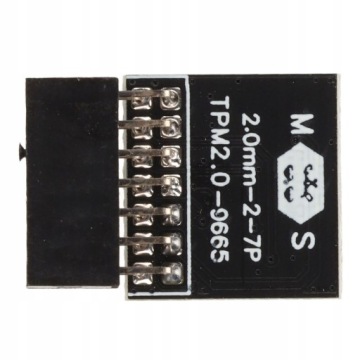 МОДУЛЬ БЕЗОПАСНОСТИ TPM 2.0 ПЛАТФОРМА MSI TPM