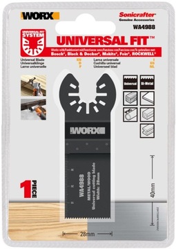 Brzeszczot multitool 28mm uniwersalny WORX WA4988