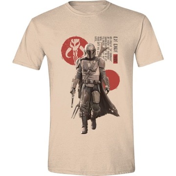 Koszulka Mandalorian skrypt - Star Wars [Rozmiar L]