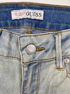 GUESS spodnie męskie jeansy z przetarciami R. 28/S