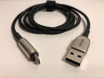 МАГНИТНЫЙ КАБЕЛЬ BASEUS ЦИНК 2A USB micro USB 1M