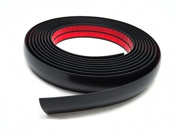 Listwa ozdobna boczna 30mm Czarna 5 metrów rolka