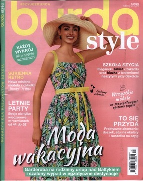7/2022 Burda Style + wykroje