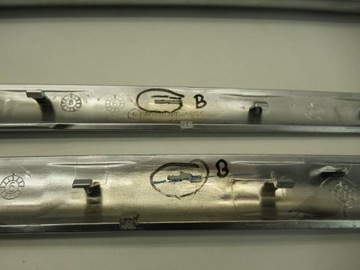 КОМПЛЕКТ ХРОМИРОВАННЫХ ДЕКОР-ПОЛОСОК Mercedes ML II W164