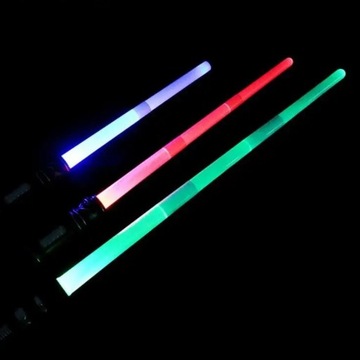 СВЕТОВОЙ МАС ЗВЕЗДНЫХ ВОЙН ТЕЛЕСКОПИЧЕСКИЙ СВЕТОВОЙ МАС СВЕТОДИОДНЫЙ ЗВУК 7 RGB