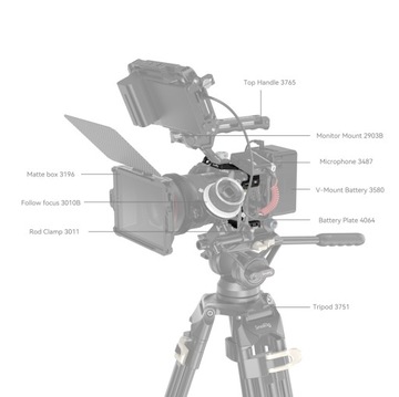 Клетка SmallRig 4212 для Canon EOS R8