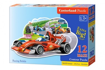 CASTOR PUZZLE 12 RACING BOLIDE WYŚCIGOWY BOLID