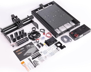 Фрезерный станок по дереву CNC 4030 PRO мощностью 500 Вт с лазерным гравировальным станком 2 в 1 мощностью 40 Вт 3018 3040