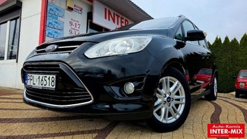 Ford C-MAX II Minivan 1.0 EcoBoost 125KM 2014 Ford Grand C-MAX Zarejestrowany Okazja Super wypopsazenie Benzyna 125KM, zdjęcie 5