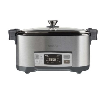 Wolnowar Sencor SPR 5500SS 1350W 6L do Gotowania Pieczenia Smażenia