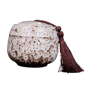 Pojemnik na żywność z ceramicznym pojemnikiem na herbatę z pokrywkami Home