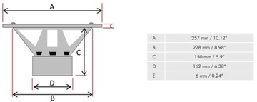 Ground Zero GZRW 10XSPL D2 Subwoofer 800W RMS 25cm