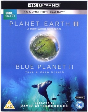 PLANET EARTH II+BLUE PLANET II (PLANETA ZIEMIA II