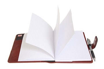 OKŁADKA na kalendarz książkę notes naturalna SKÓRA
