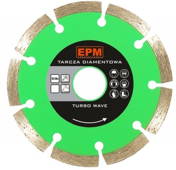 TARCZA DIAMENTOWA SEGMENTOWA INDUSTRY 115MM E-550-0115 EPM