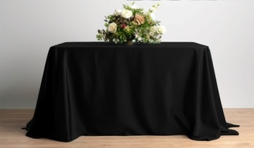 BLACK TABLECLOT стол 140x300см CLASSIC матовый SMOOTH