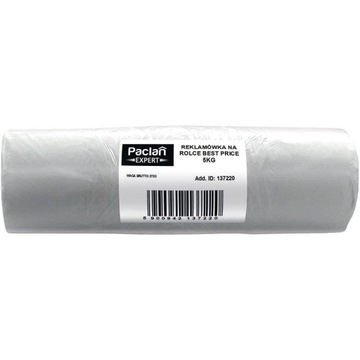 Paclan Reklamówka na rolce 5kg 43x35 150sztuk