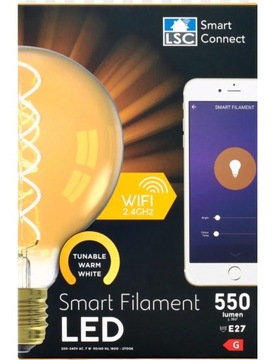 Inteligentna żarówka żarnikowa LED LSC Smart