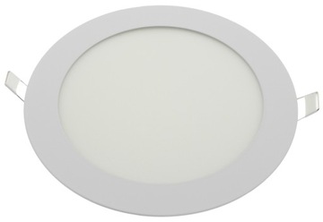 Oprawa panel LED okrągły wpuszczany 9W 4000K