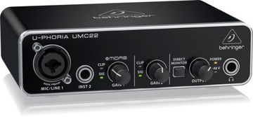 Behringer UMC22 — интерфейс USB